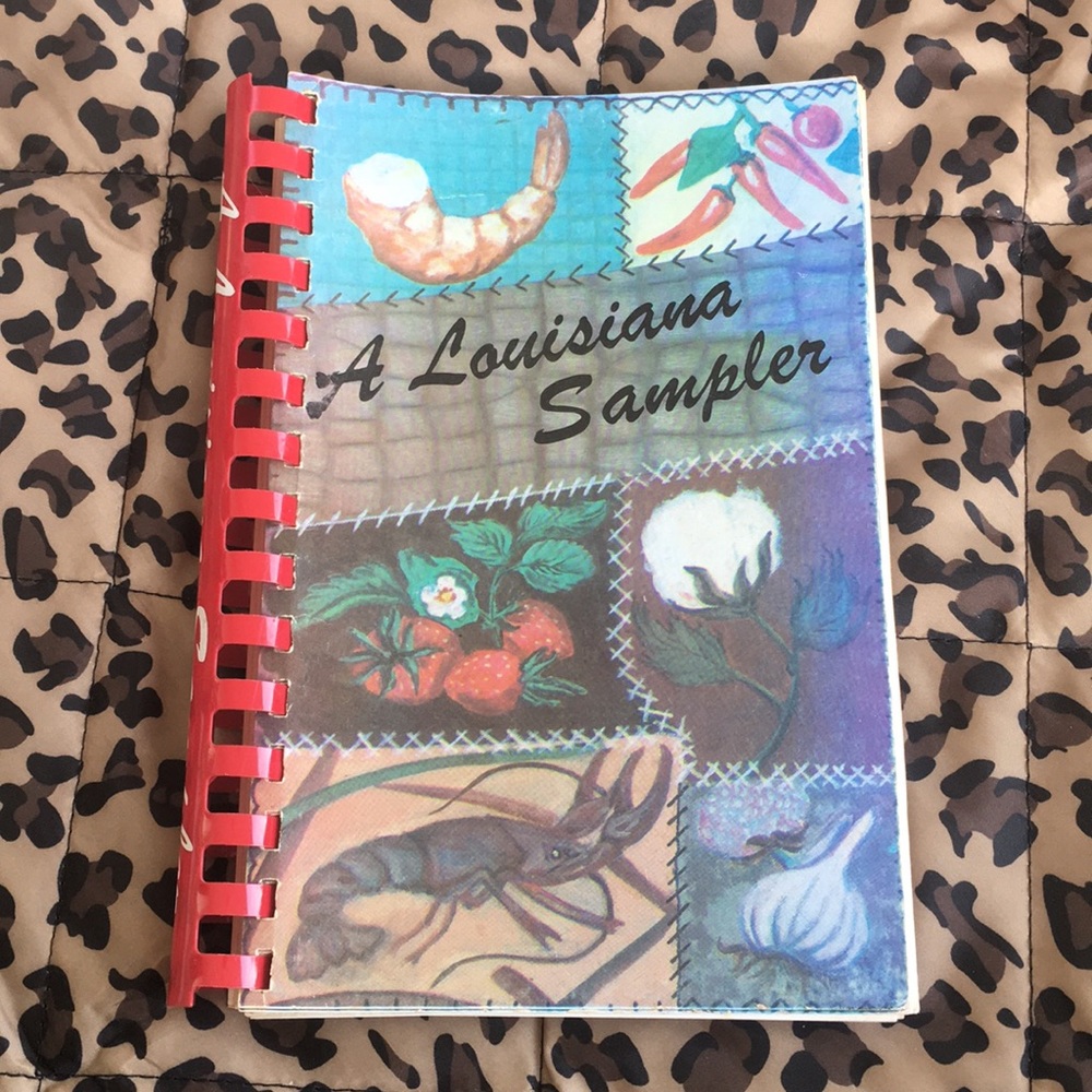 1980 Vintage Louisiana cookbook